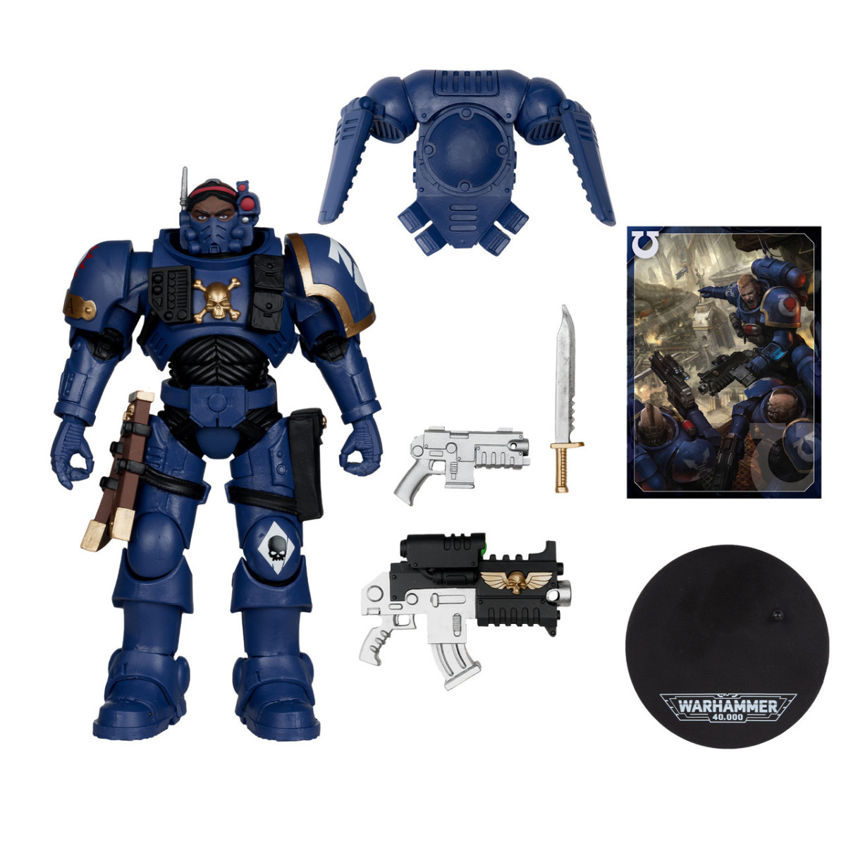 Mc Farlane - Ultramarines Leutnant in Phobos-Rüstung - Warhammer 40K
