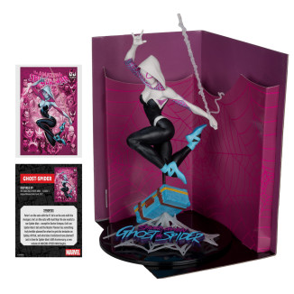 Mc Farlane - Marvel Ghost-Spider (The Amazing Spider-Man 1) Statuette 1/10 Gold Label