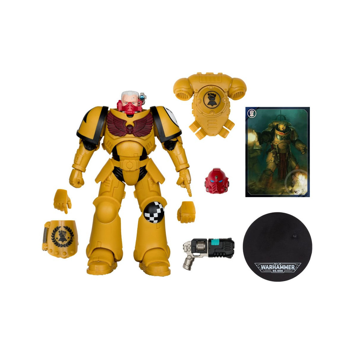 Mc Farlane - Imperial Fist Fürsprecher Sergeant - Warhammer 40K