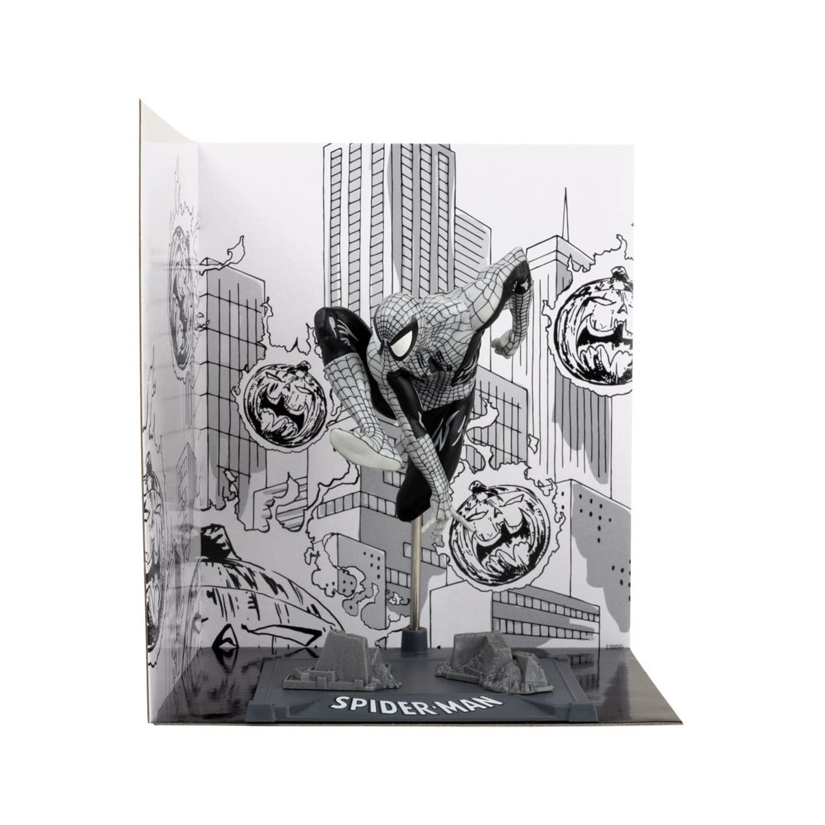 Mc Farlane - Marvel Line Art - Spider-Man 6 Statuette 1/10 Gold Label