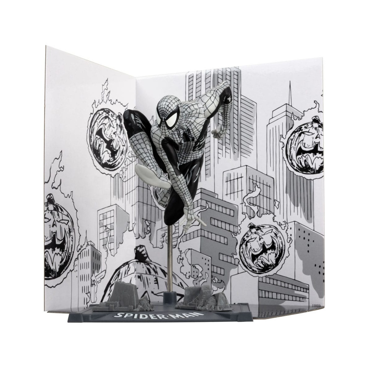 Mc Farlane - Marvel Line Art - Spider-Man 6 Statuette 1/10 Gold Label