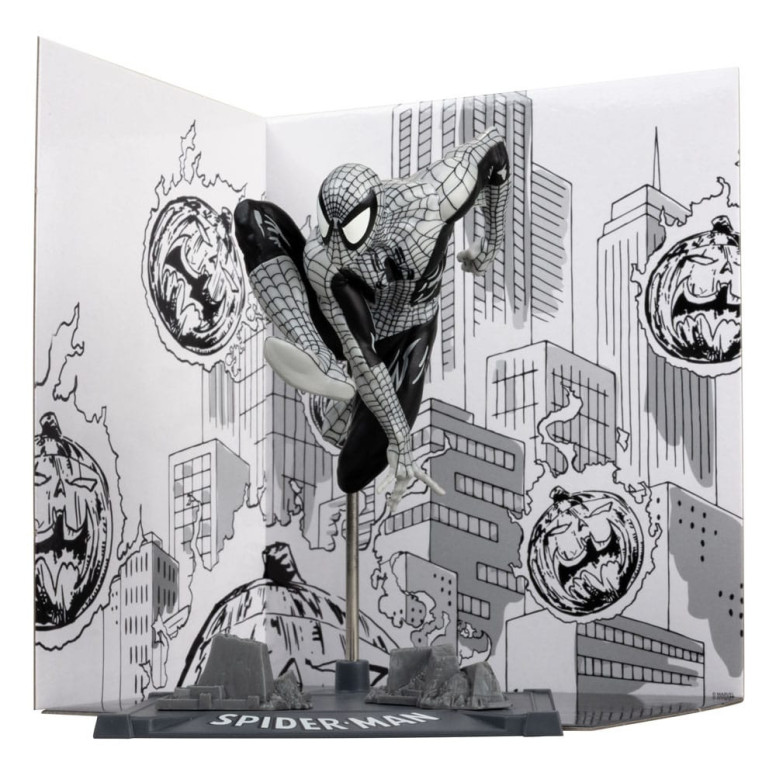 Mc Farlane - Marvel Line Art - Spider-Man 6 Statuette 1/10 Gold Label
