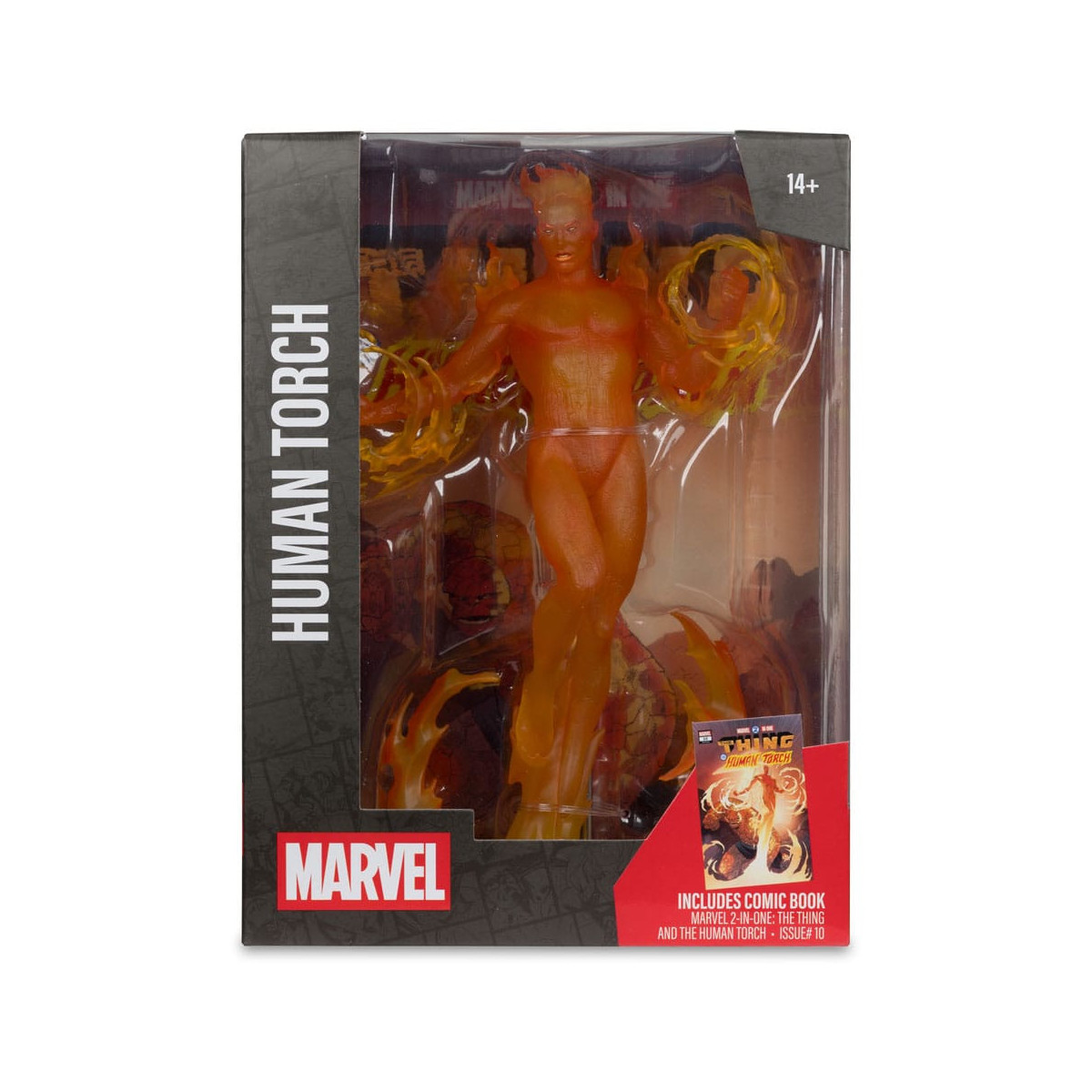 Mc Farlane Marvel The Thing & The Human Torch - Human Torch (Marvel 2 in 1 10) 1/6