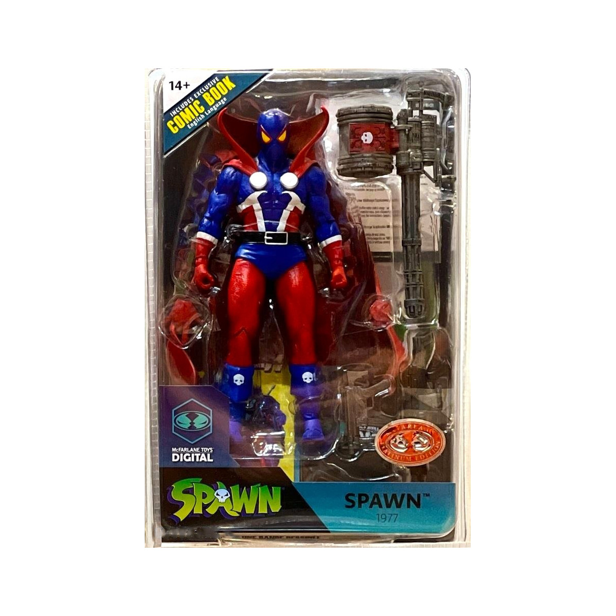 McFarlane Toys Digital - Spawn 1977 - Rote Platinausgabe