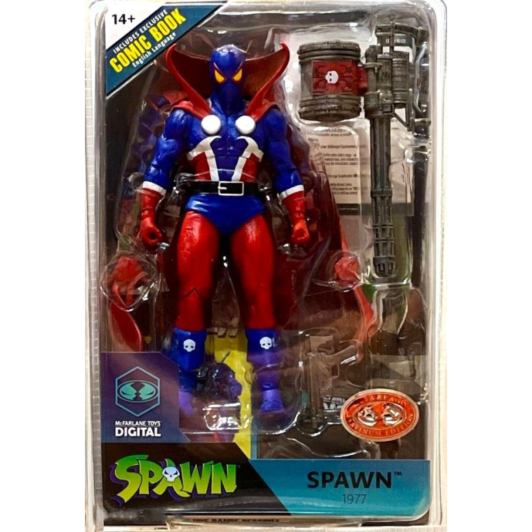 McFarlane Toys Digital - Spawn 1977 - Rote Platinausgabe