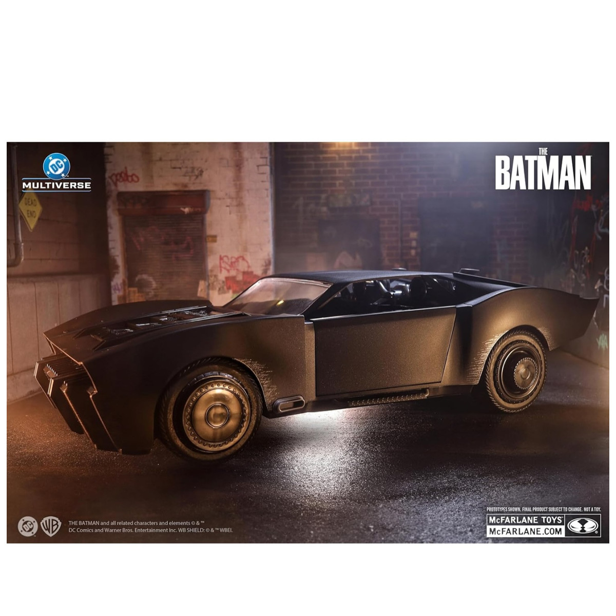 Mc Farlane - DC Multiverse - Batmobile (Gold Label) - Der Batman