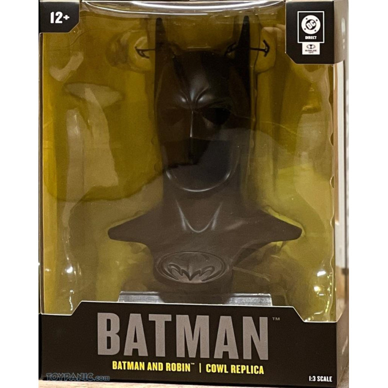 Mc Farlane DC Direct - Batman und Robin Kutte Replik 1/3 - Batman Maske