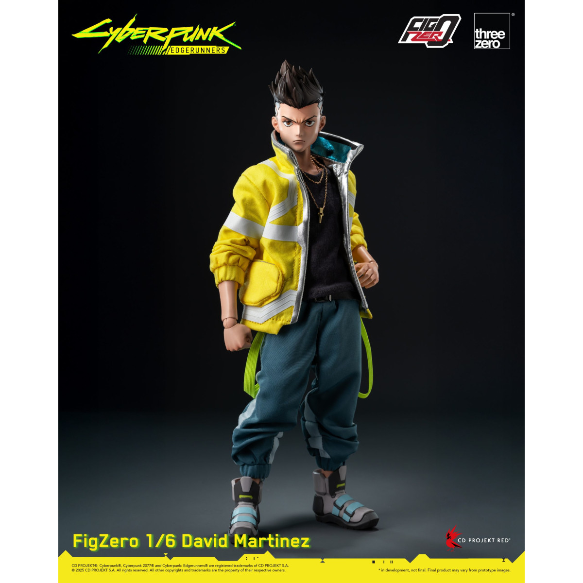 Drei Nullen FigZero - DAVID 1/6 - Cyberpunk: Edgerunners