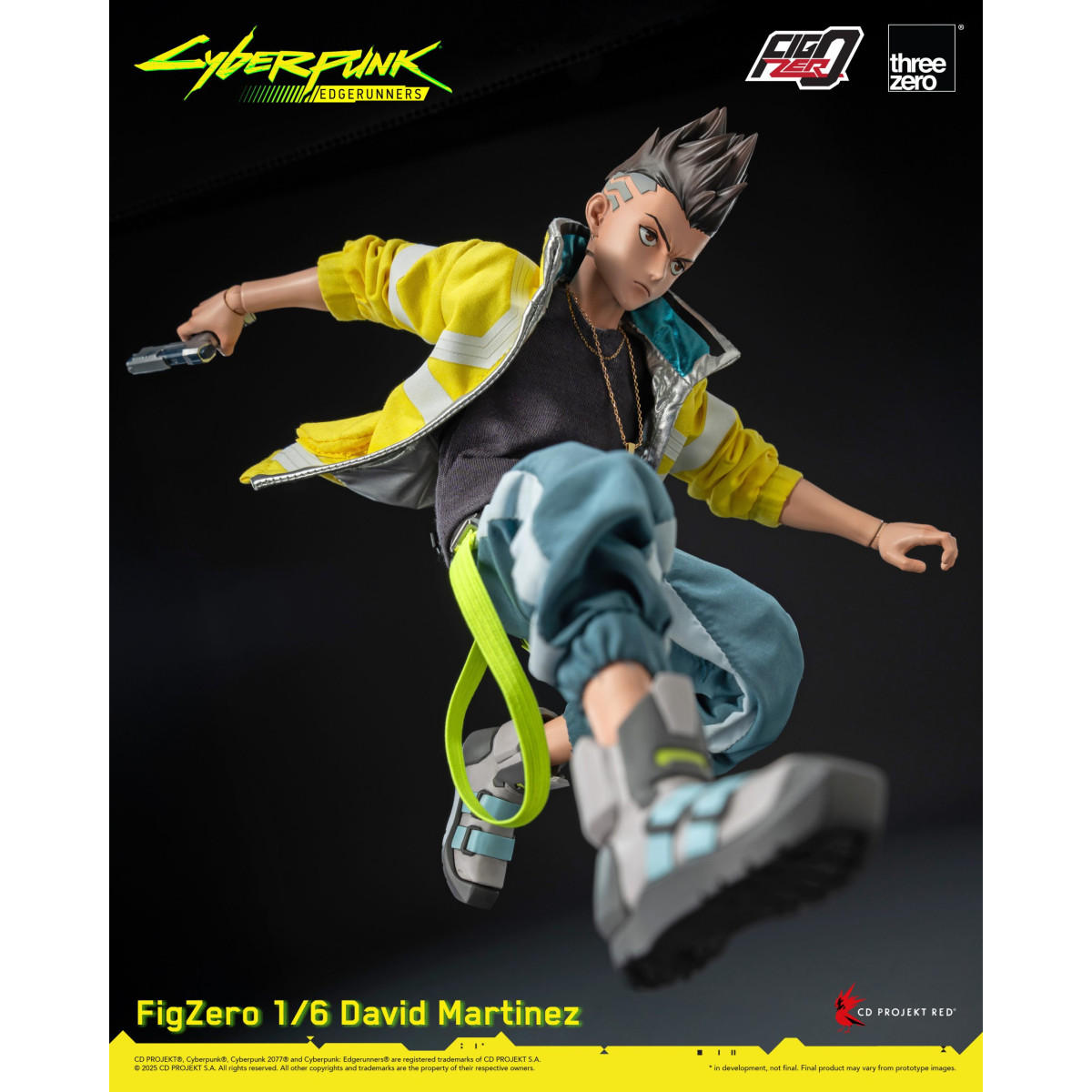 Drei Nullen FigZero - DAVID 1/6 - Cyberpunk: Edgerunners