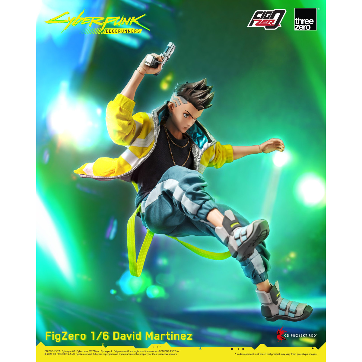 Drei Nullen FigZero - DAVID 1/6 - Cyberpunk: Edgerunners