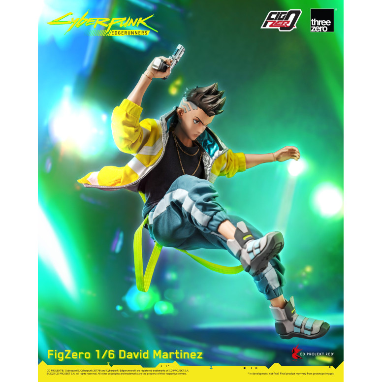 Drei Nullen FigZero - DAVID 1/6 - Cyberpunk: Edgerunners