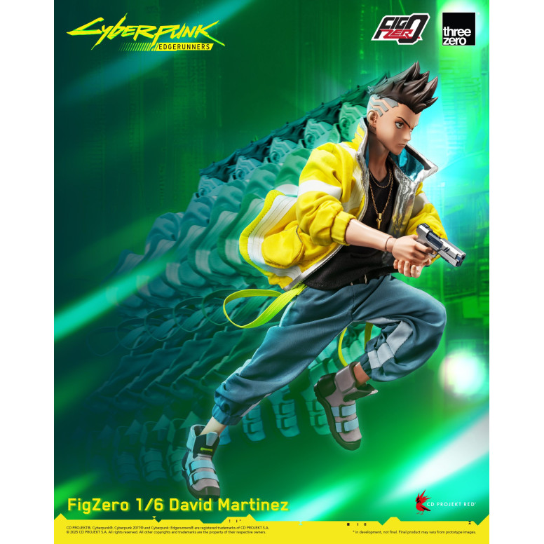 Drei Nullen FigZero - DAVID 1/6 - Cyberpunk: Edgerunners