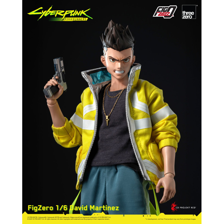 Drei Nullen FigZero - DAVID 1/6 - Cyberpunk: Edgerunners