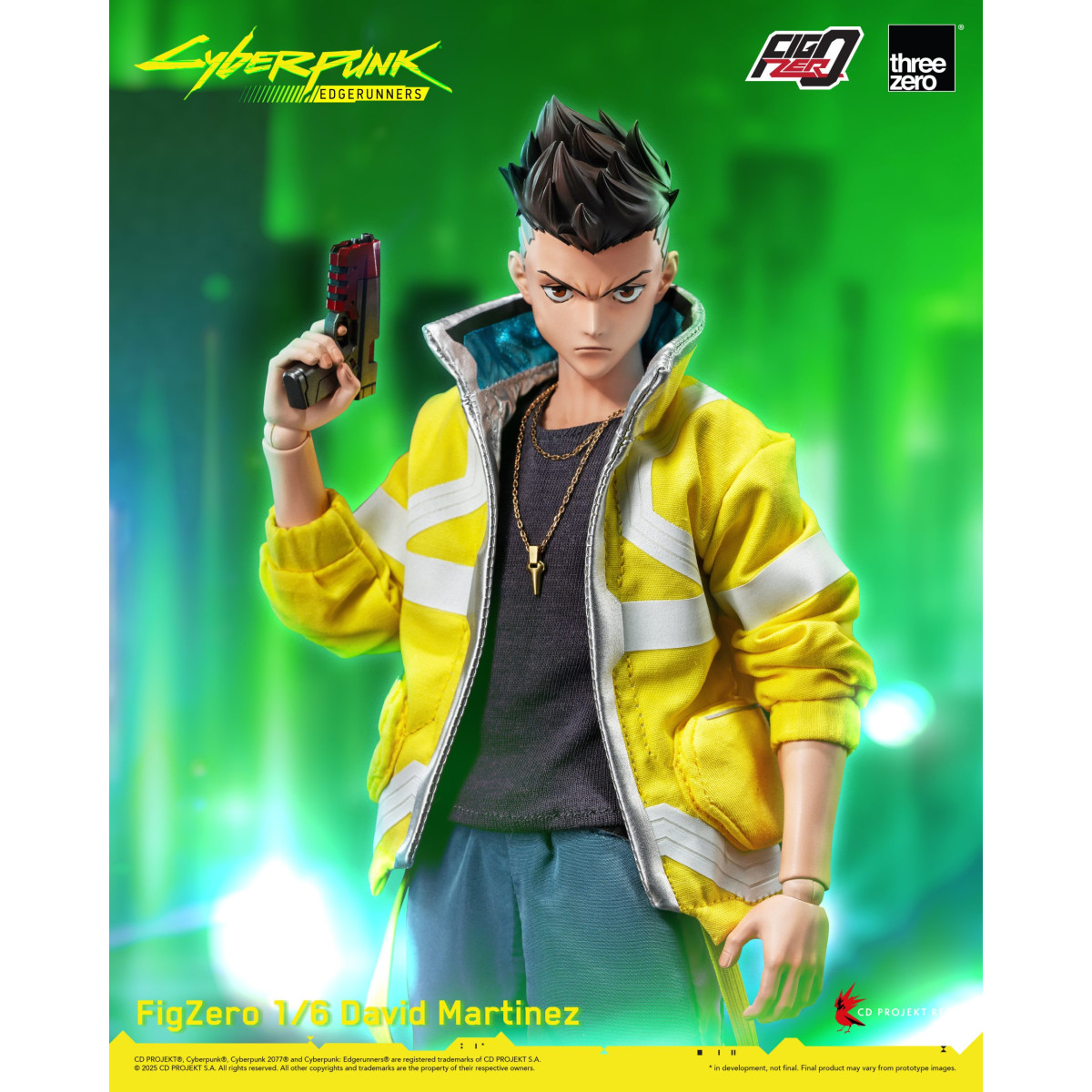 Drei Nullen FigZero - DAVID 1/6 - Cyberpunk: Edgerunners