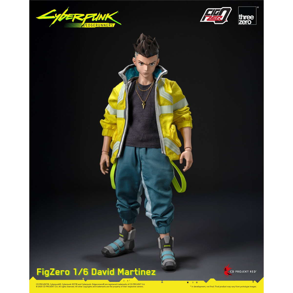 Drei Nullen FigZero - DAVID 1/6 - Cyberpunk: Edgerunners