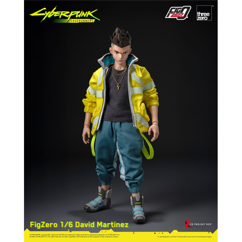Drei Nullen FigZero - DAVID 1/6 - Cyberpunk: Edgerunners