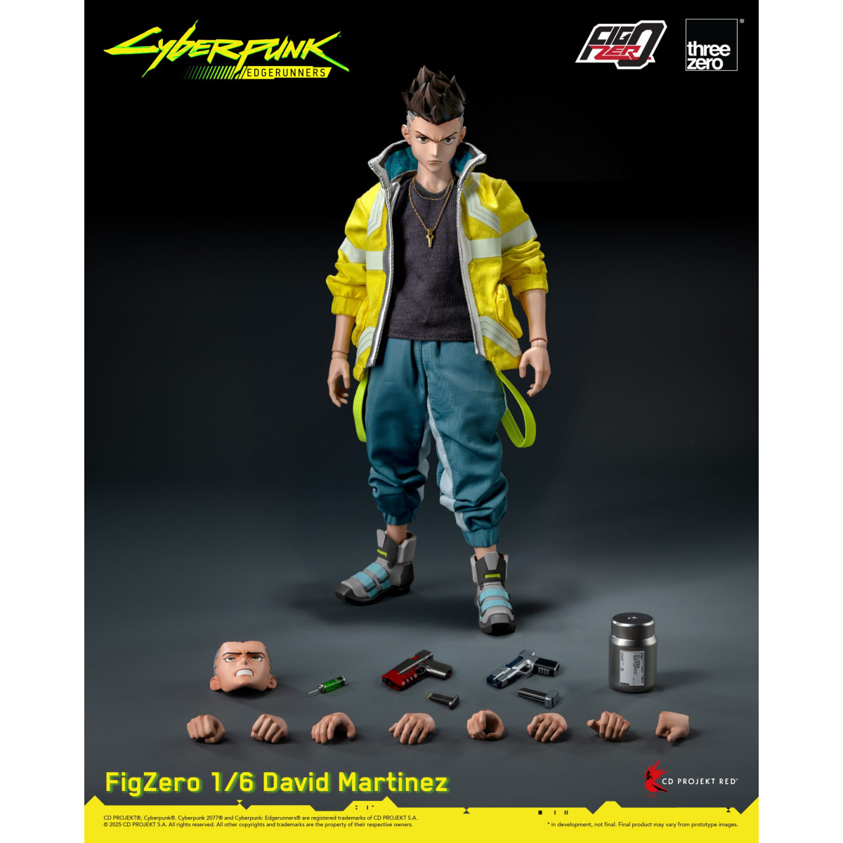 Drei Nullen FigZero - DAVID 1/6 - Cyberpunk: Edgerunners