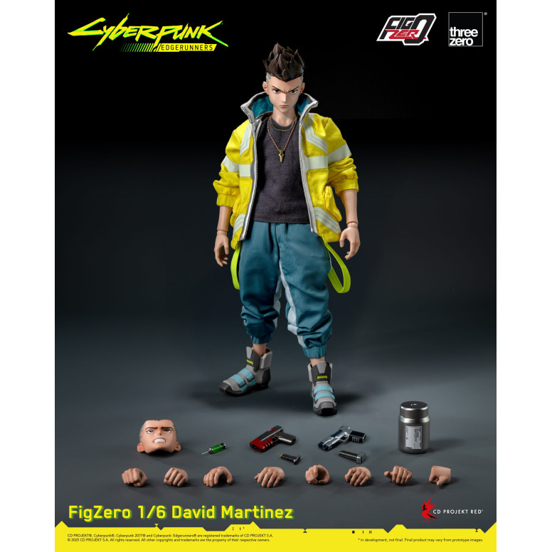 Drei Nullen FigZero - DAVID 1/6 - Cyberpunk: Edgerunners