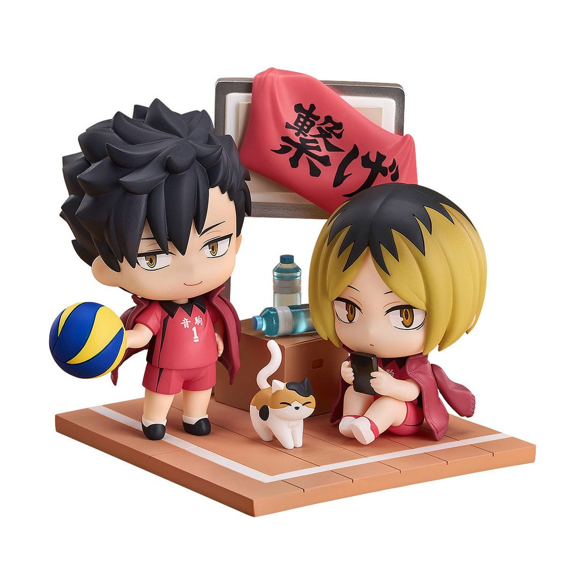 GoodSmile - Qset Tetsuro Kuroo & Kenma Kozume - Pack 2 Figuren HAIKYUU ! NACH OBEN