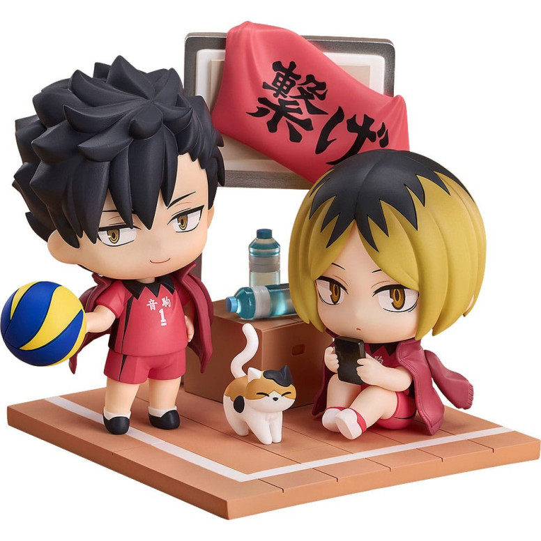 GoodSmile - Qset Tetsuro Kuroo & Kenma Kozume - Pack 2 Figuren HAIKYUU ! NACH OBEN