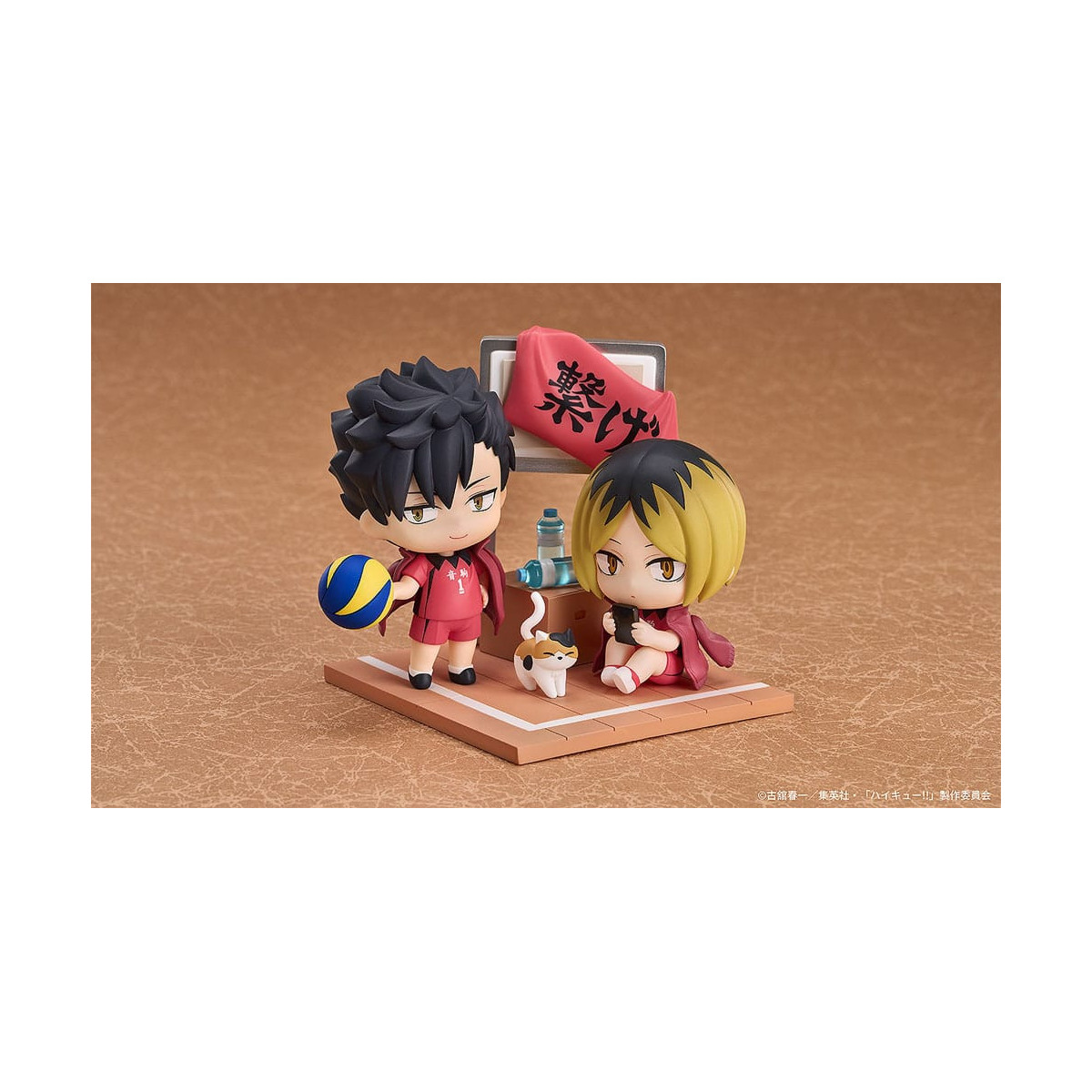 GoodSmile - Qset Tetsuro Kuroo & Kenma Kozume - Pack 2 Figuren HAIKYUU ! NACH OBEN