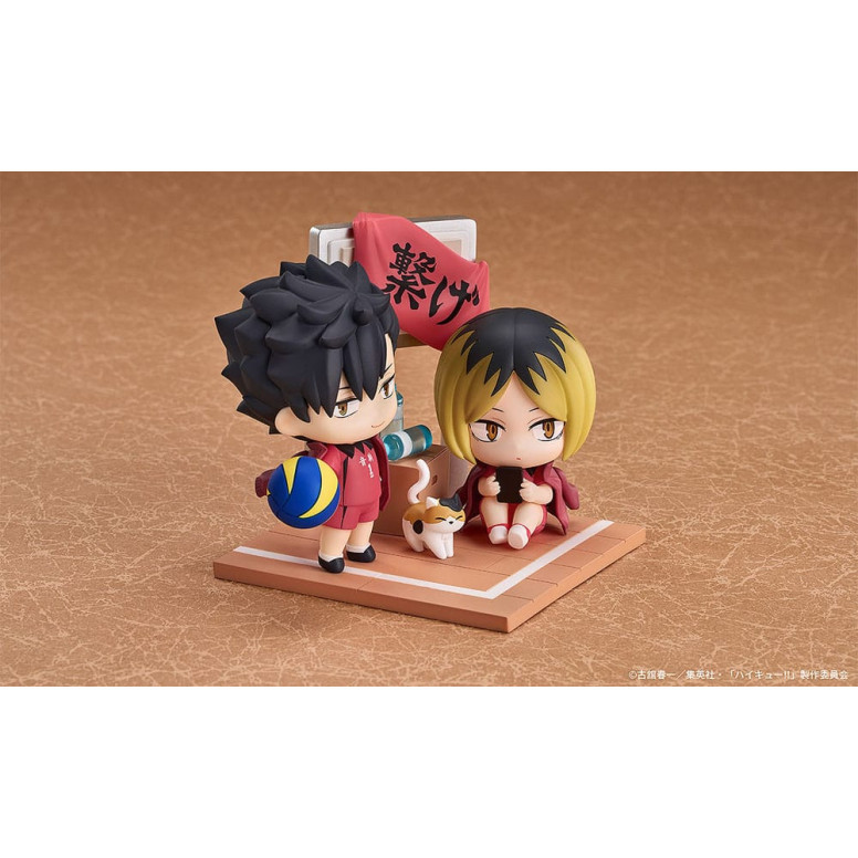 GoodSmile - Qset Tetsuro Kuroo & Kenma Kozume - Pack 2 Figuren HAIKYUU ! NACH OBEN