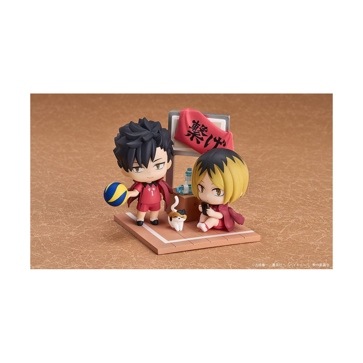 GoodSmile - Qset Tetsuro Kuroo & Kenma Kozume - Pack 2 Figuren HAIKYUU ! NACH OBEN