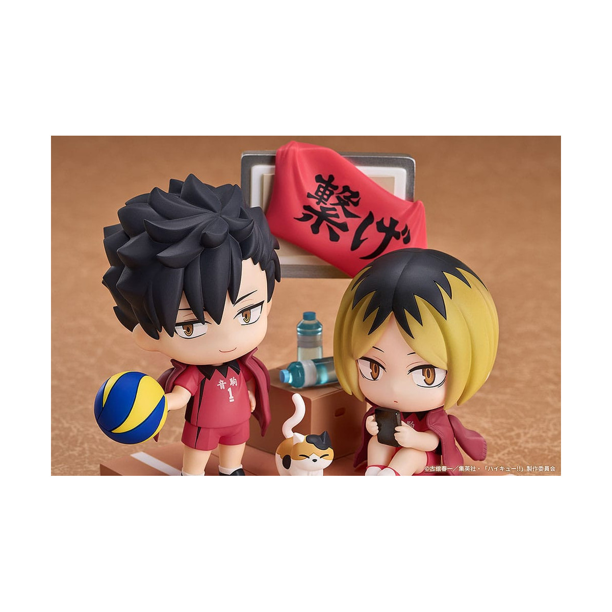 GoodSmile - Qset Tetsuro Kuroo & Kenma Kozume - Pack 2 Figuren HAIKYUU ! NACH OBEN