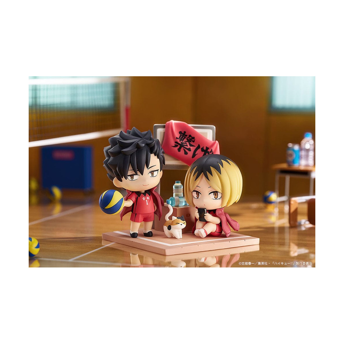 GoodSmile - Qset Tetsuro Kuroo & Kenma Kozume - Pack 2 Figuren HAIKYUU ! NACH OBEN