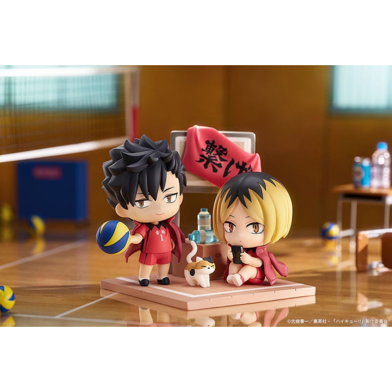 GoodSmile - Qset Tetsuro Kuroo & Kenma Kozume - Pack 2 Figuren HAIKYUU ! NACH OBEN