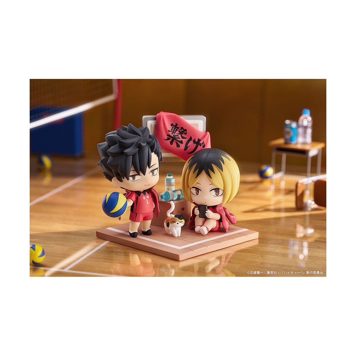 GoodSmile - Qset Tetsuro Kuroo & Kenma Kozume - Pack 2 Figuren HAIKYUU ! NACH OBEN