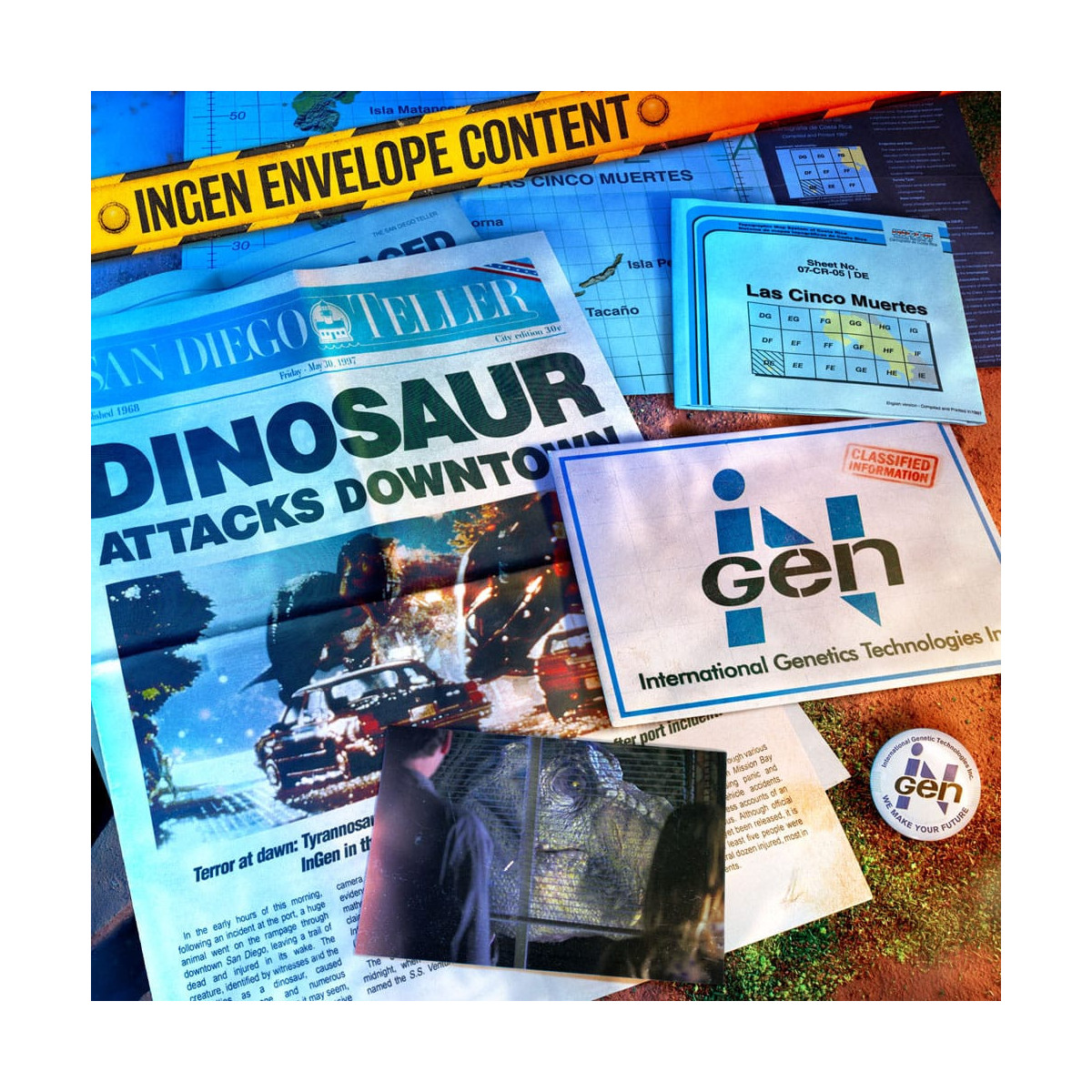 Doctor Collector - Jurassic Park - Das Set der verlorenen Erinnerungen