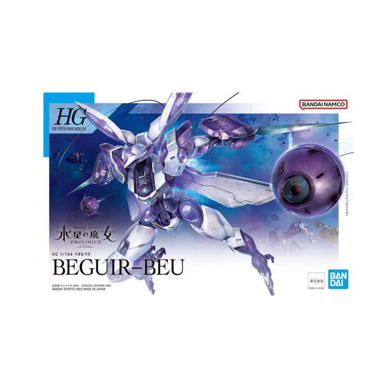 Bandai - Gunpla - Gundam 1/144 HG - Beguir-Beu - Mobile Suit Gundam Die Hexe vom Merkur