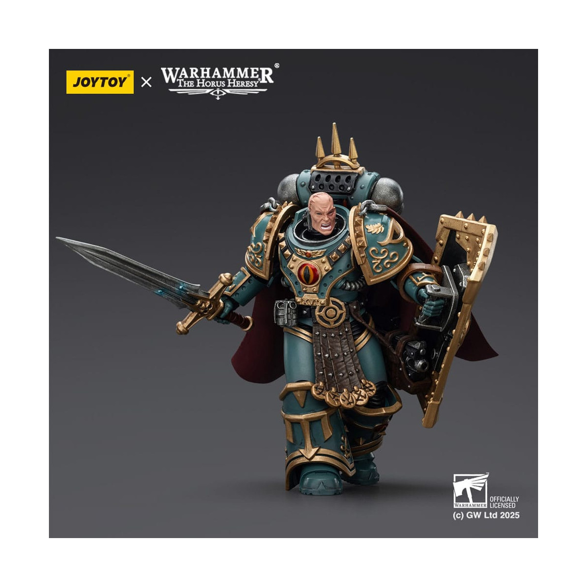 JoyToy Space Marines - Sons of Horus - Kleiner Horus Aximand Hauptmann der 5. Kompanie 1/18 - The Horus Heresy