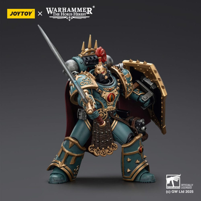 JoyToy Space Marines - Sons of Horus - Kleiner Horus Aximand Hauptmann der 5. Kompanie 1/18 - The Horus Heresy