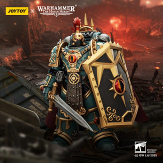 JoyToy Space Marines - Sons of Horus - Kleiner Horus Aximand Hauptmann der 5. Kompanie 1/18 - The Horus Heresy