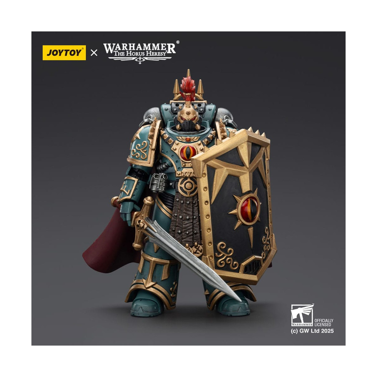 JoyToy Space Marines - Sons of Horus - Kleiner Horus Aximand Hauptmann der 5. Kompanie 1/18 - The Horus Heresy
