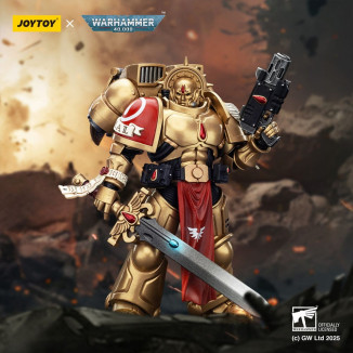 JoyToy Space Marines - Blood Angels - Combat Patrol Blood Angels Sanguinary Guard 1 mit Inferno Pistole und Encarmine Blade 1/18