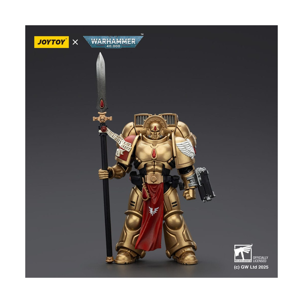JoyToy Space Marines - Blood Angels - Combat Patrol Blood Angels Sanguinary Guard 2 mit Angelus Boltgun und Encarmine Spear