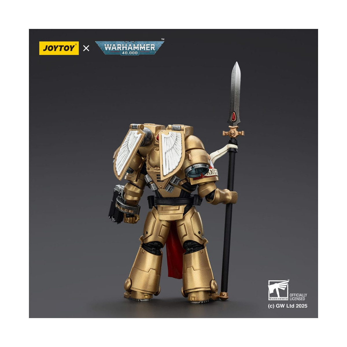 JoyToy Space Marines - Blood Angels - Combat Patrol Blood Angels Sanguinary Guard 2 mit Angelus Boltgun und Encarmine Spear