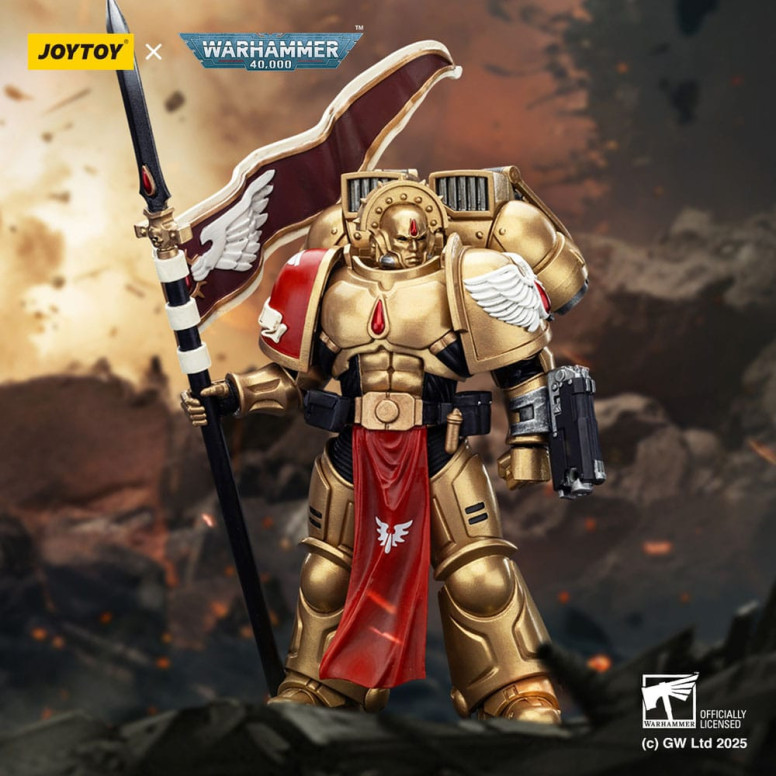 JoyToy Space Marines - Blood Angels - Combat Patrol Blood Angels Sanguinary Guard 3 mit Angelus Boltgun und Encarmine