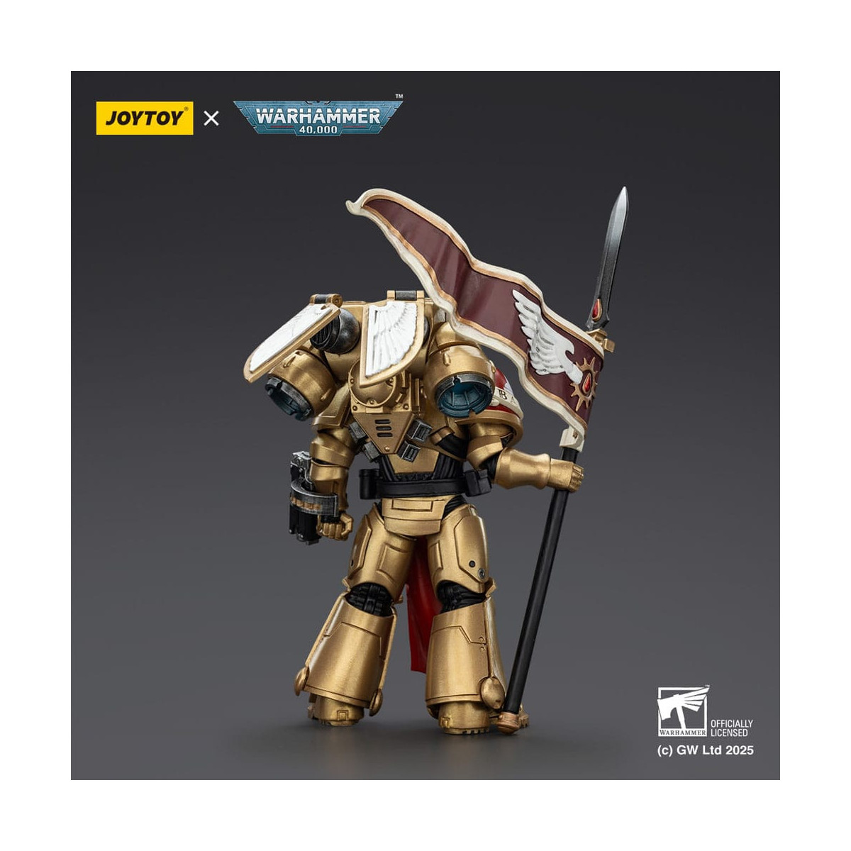 JoyToy Space Marines - Blood Angels - Combat Patrol Blood Angels Sanguinary Guard 3 mit Angelus Boltgun und Encarmine