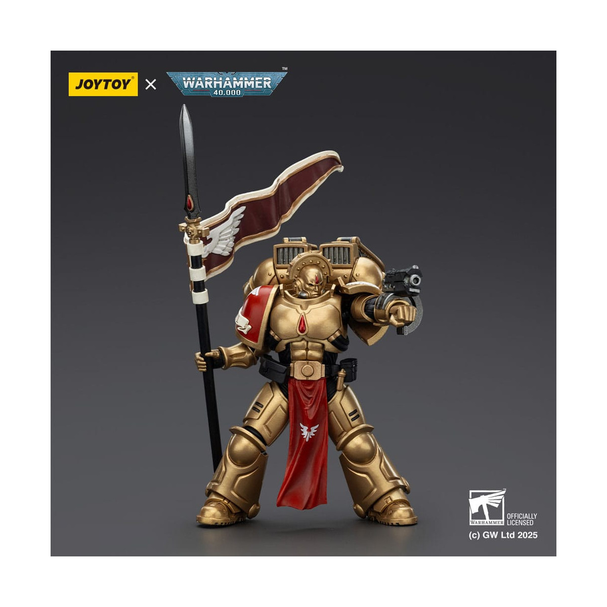JoyToy Space Marines - Blood Angels - Combat Patrol Blood Angels Sanguinary Guard 3 mit Angelus Boltgun und Encarmine