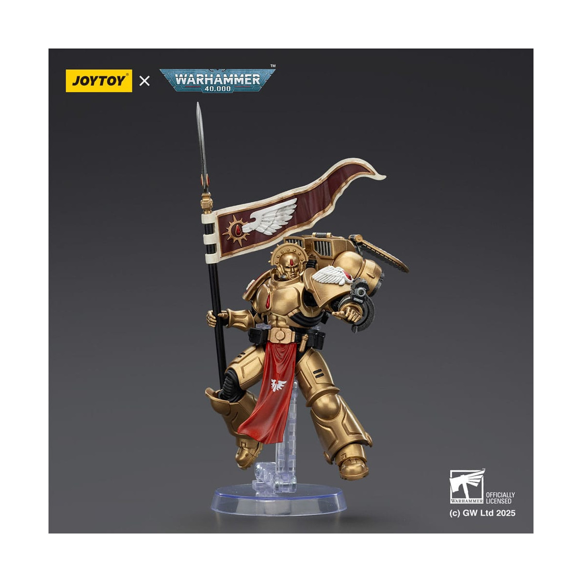 JoyToy Space Marines - Blood Angels - Combat Patrol Blood Angels Sanguinary Guard 3 mit Angelus Boltgun und Encarmine