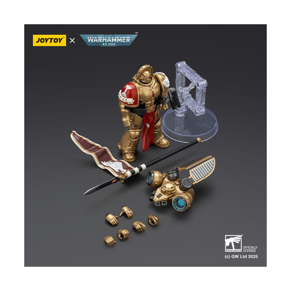 JoyToy Space Marines - Blood Angels - Combat Patrol Blood Angels Sanguinary Guard 3 mit Angelus Boltgun und Encarmine