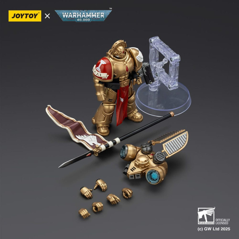 JoyToy Space Marines - Blood Angels - Combat Patrol Blood Angels Sanguinary Guard 3 mit Angelus Boltgun und Encarmine