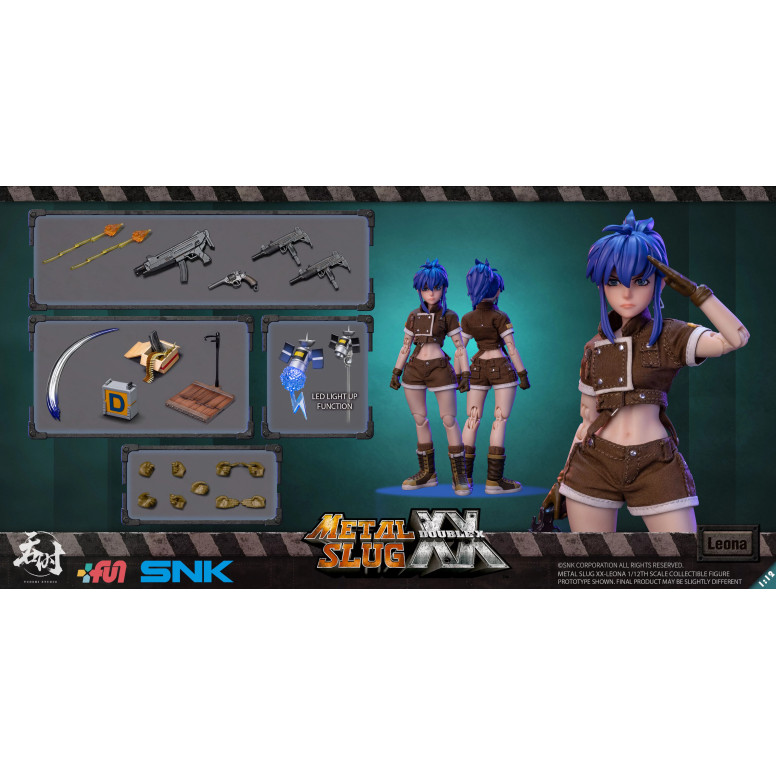 Tunshi Studio - Metal Slug XX - Leona Heidern 1/12 - Ikari Warriors