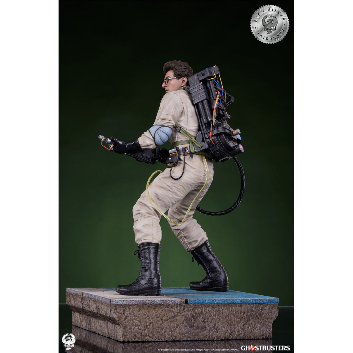 Premium Collectibles Studio PCS - Egon Spengler Silber Exklusiv 1/4 - Ghostbusters - Ghostbusters