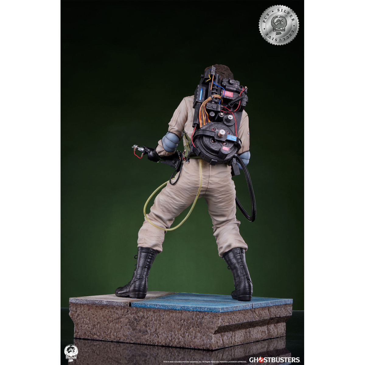 Premium Collectibles Studio PCS - Egon Spengler Silber Exklusiv 1/4 - Ghostbusters - Ghostbusters