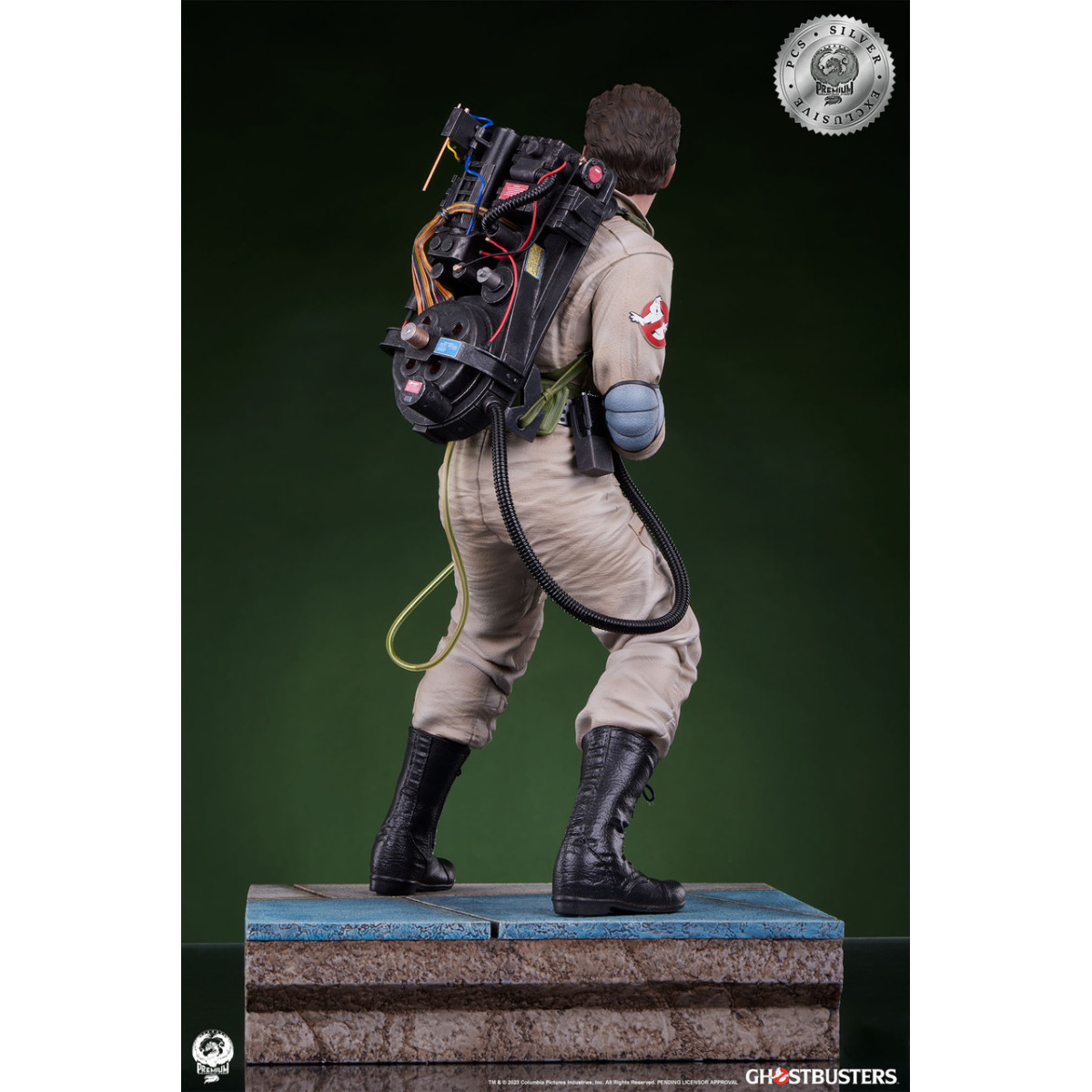 Premium Collectibles Studio PCS - Egon Spengler Silber Exklusiv 1/4 - Ghostbusters - Ghostbusters